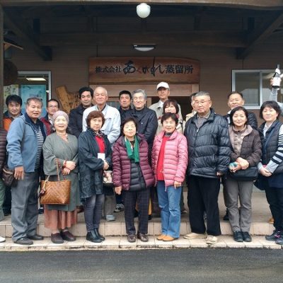 上椎葉公民館組合および関係者の方々ご来蔵されました！