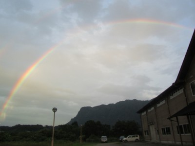 2本の虹♪