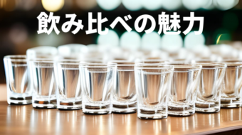 焼酎の飲み比べの楽しみ方とポイント